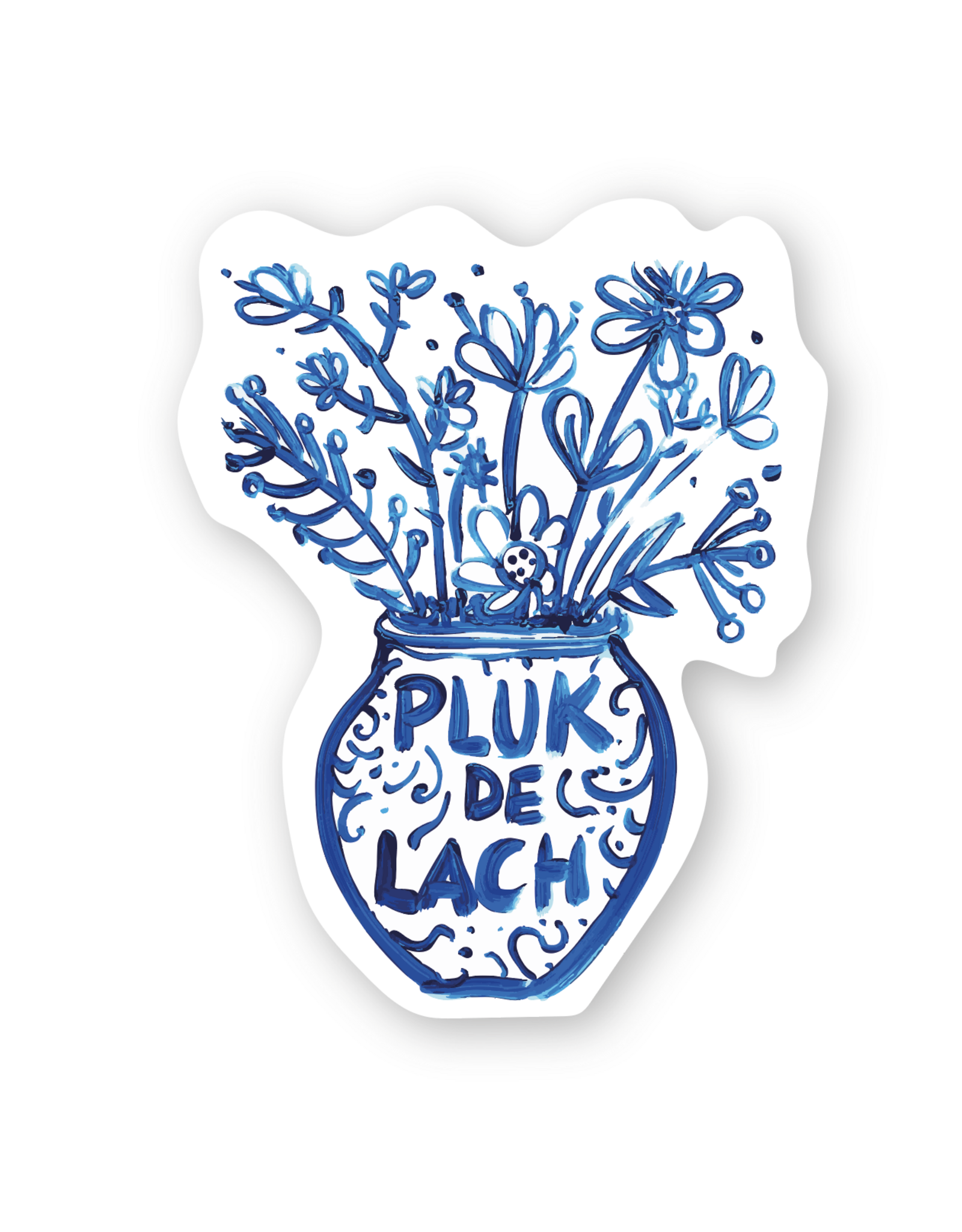 Gentil Sticker - Pluk de lach