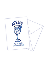 Gentil Wenskaart - Apelol - Postkaart + Envelop