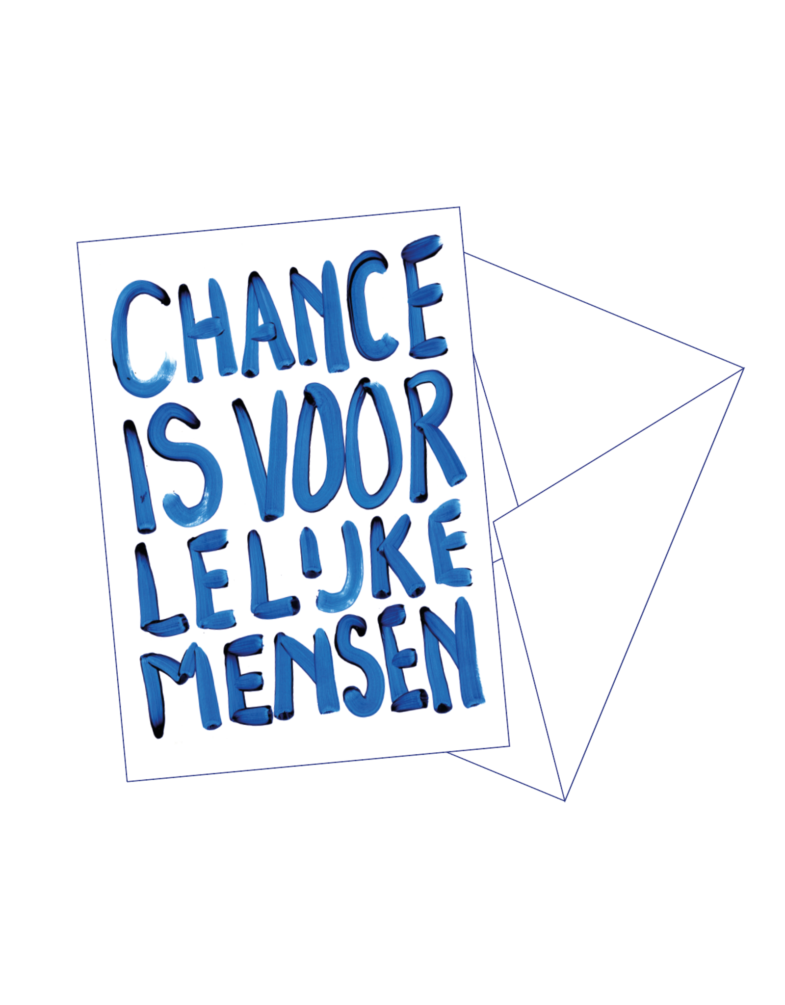 Gentil Wenskaart - Chance - Postkaart + Envelop