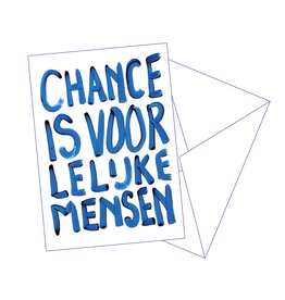 Gentil Wenskaart - Chance - Postkaart + Envelop