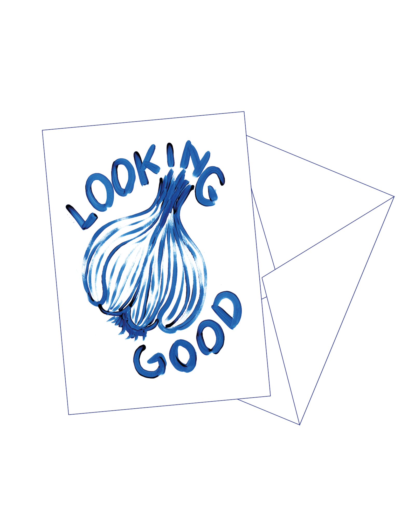 Gentil Wenskaart - Looking good - Postkaart + Envelop