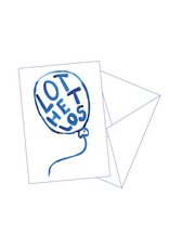 Gentil Wenskaart - Lot het los - Postkaart + Envelop