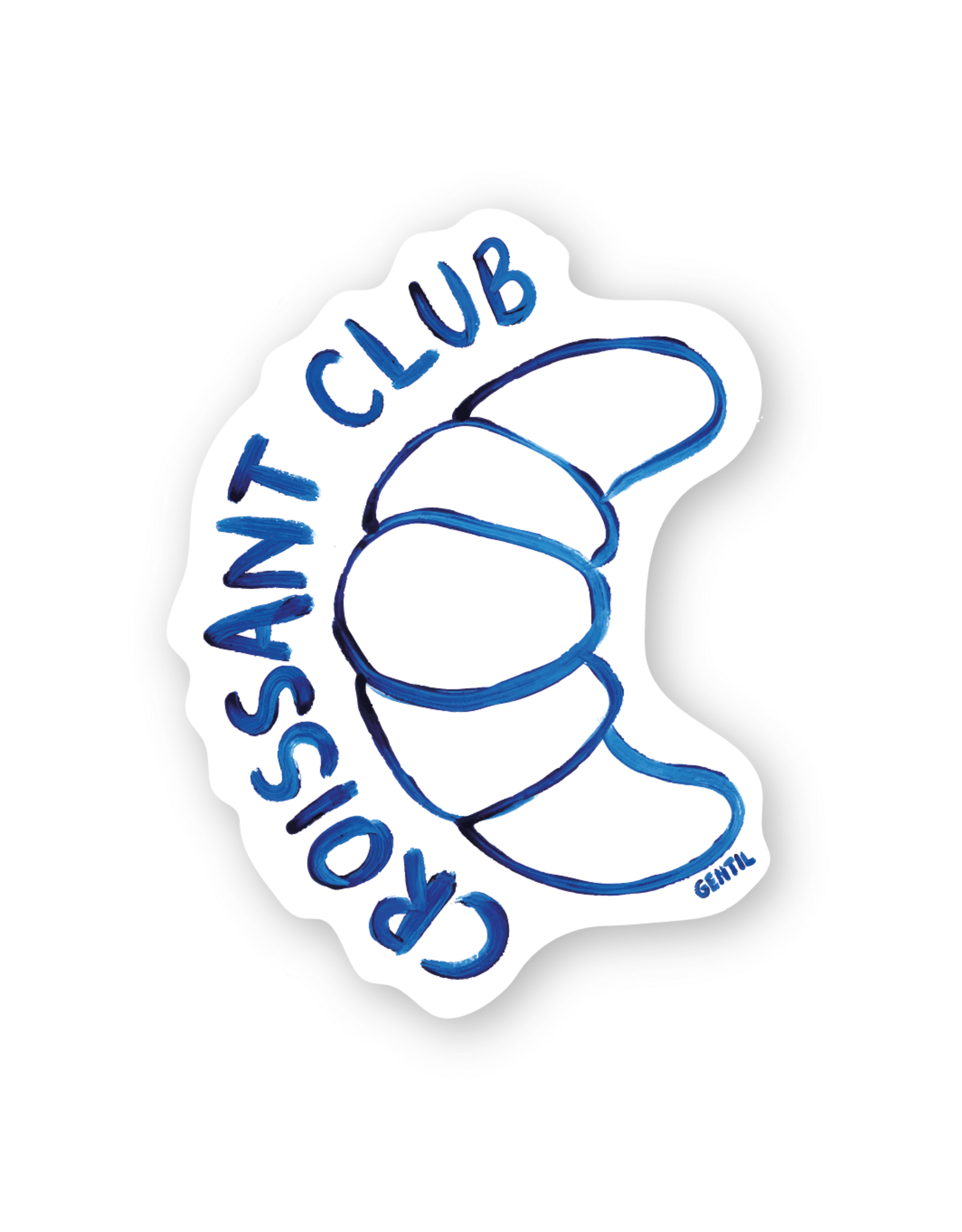 Gentil Sticker - Croissant