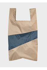 Susan Bijl Shopping bag L, Almond & Tornado - 37,5 x 69 x 34cm