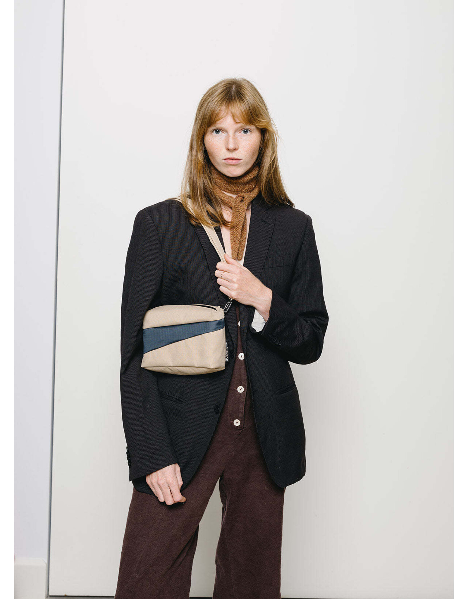 Susan Bijl Bum Bag S, Almond & Tornado - 13 x 18,5 x 6,5