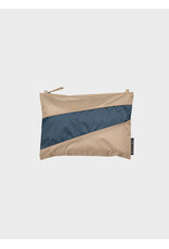 Susan Bijl Pouch M, Almond & Tornado - 19 x 29cm