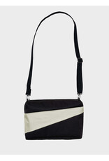Susan Bijl Bum Bag M, Black & Cloud- 19 x 28 x 8,5