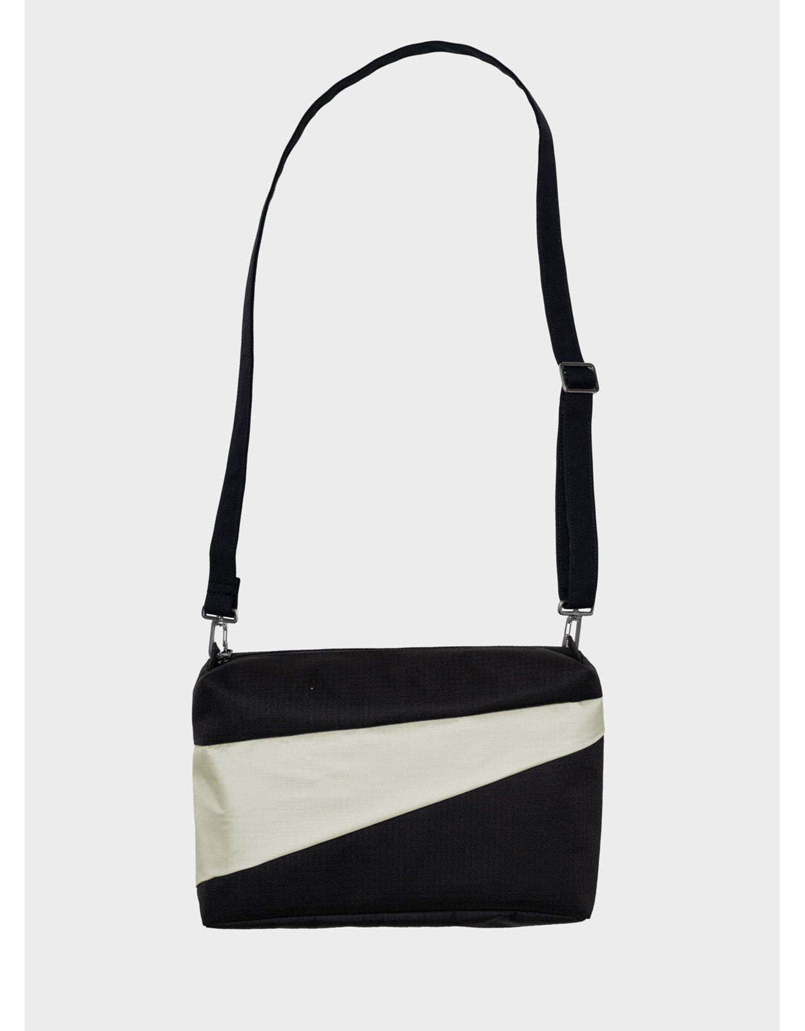 Susan Bijl Bum Bag M, Black & Cloud- 19 x 28 x 8,5