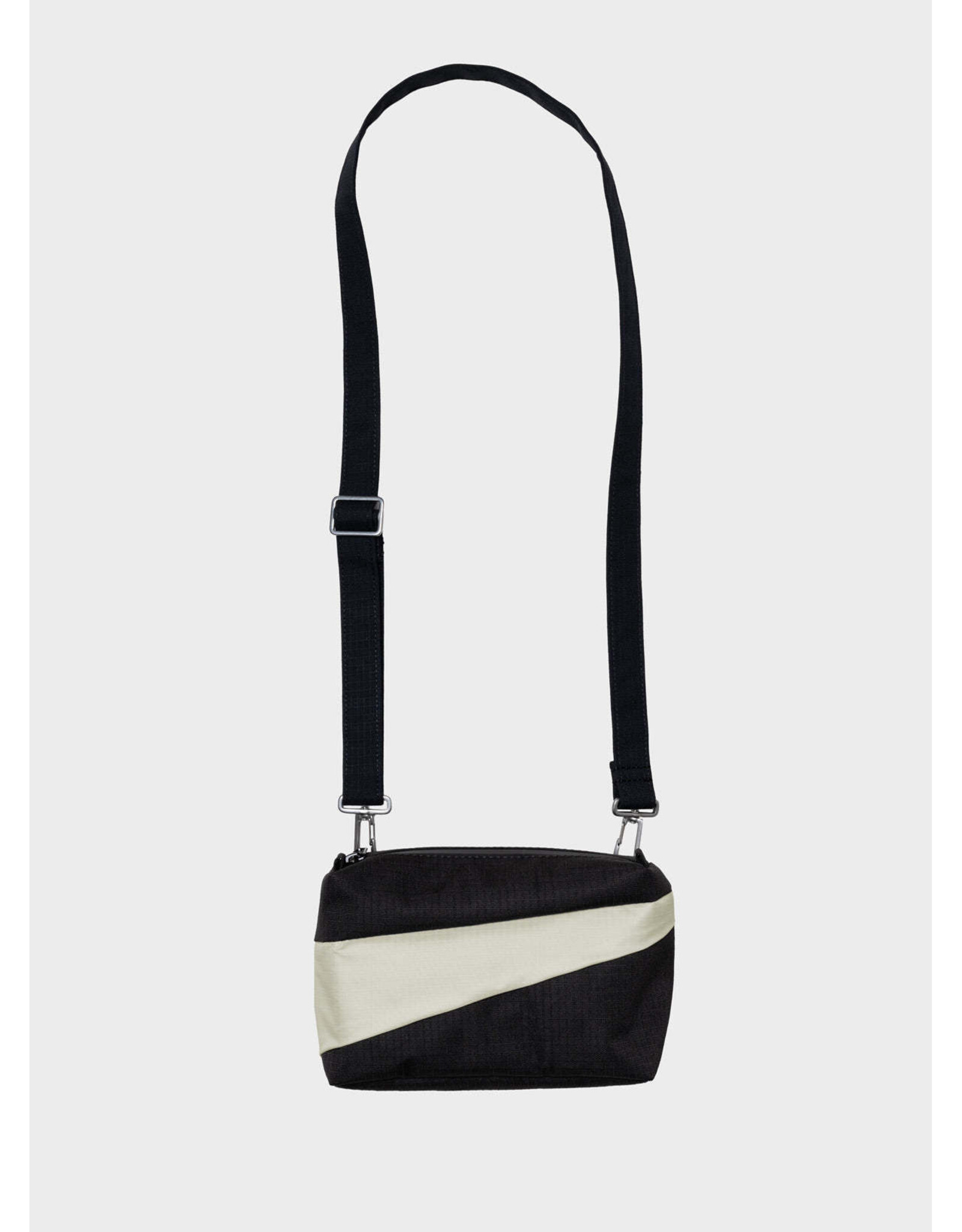 Susan Bijl Bum Bag S, Black & Cloud - 13 x 18,5 x 6,5