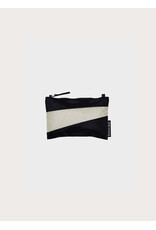 Susan Bijl Pouch S, Black & Cloud - 19 x 13cm