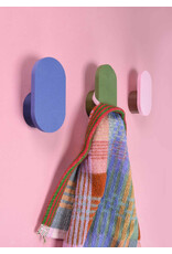 Studio Harm & Elke Printed Hook L , 09.Pink - 6,5 x 3,5cm