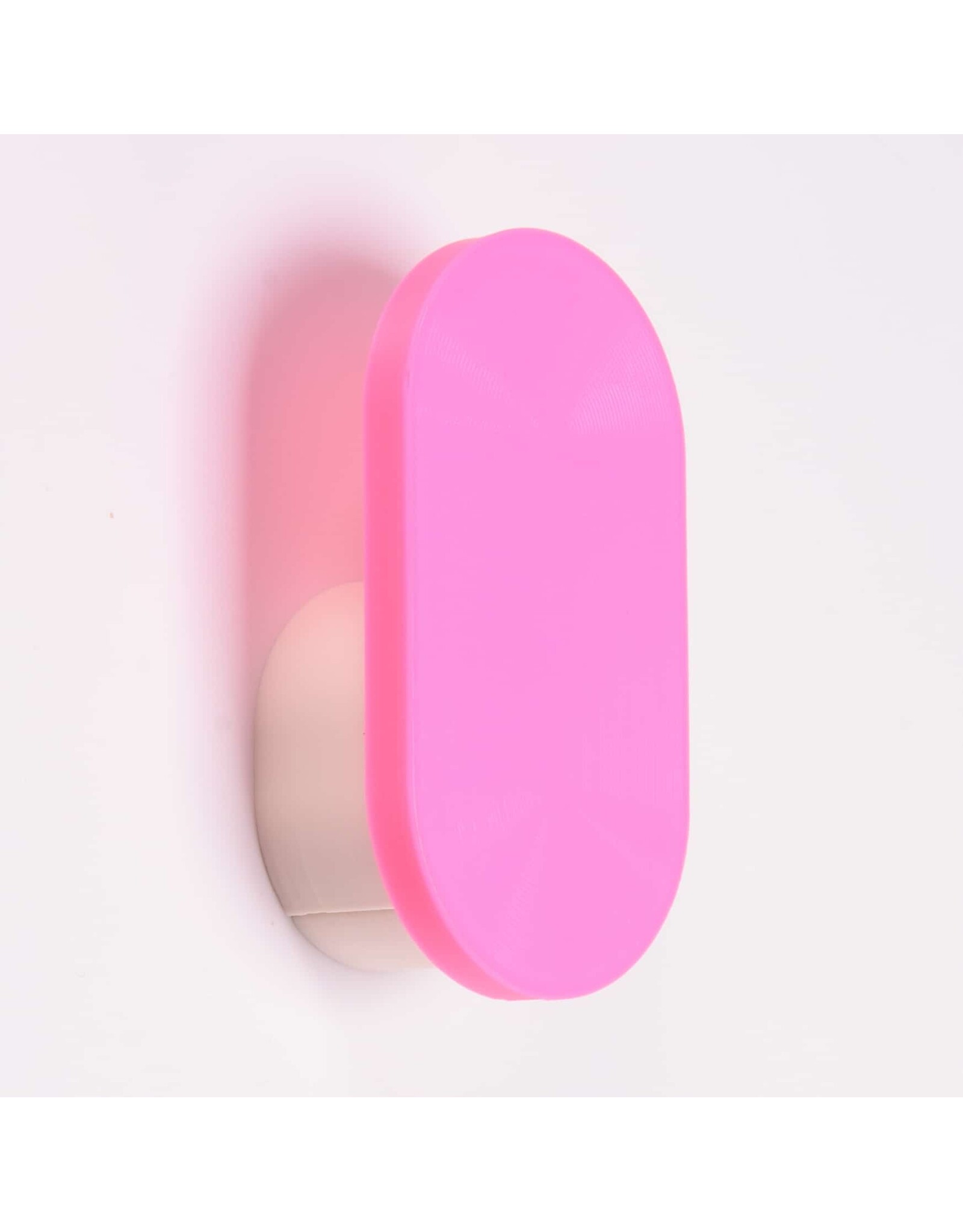 Studio Harm & Elke Printed Hook L , 11. Neon Pink - 6,5 x 3,5cm