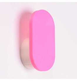 Studio Harm & Elke Printed Hook L , 11. Neon Pink - 6,5 x 3,5cm