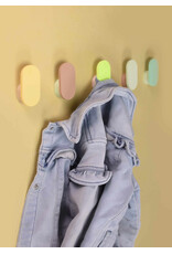 Studio Harm & Elke Printed Hook L , 13. Neon Yellow - 6,5 x 3,5cm