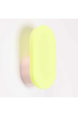 Studio Harm & Elke Printed Hook L , 13. Neon Yellow - 6,5 x 3,5cm