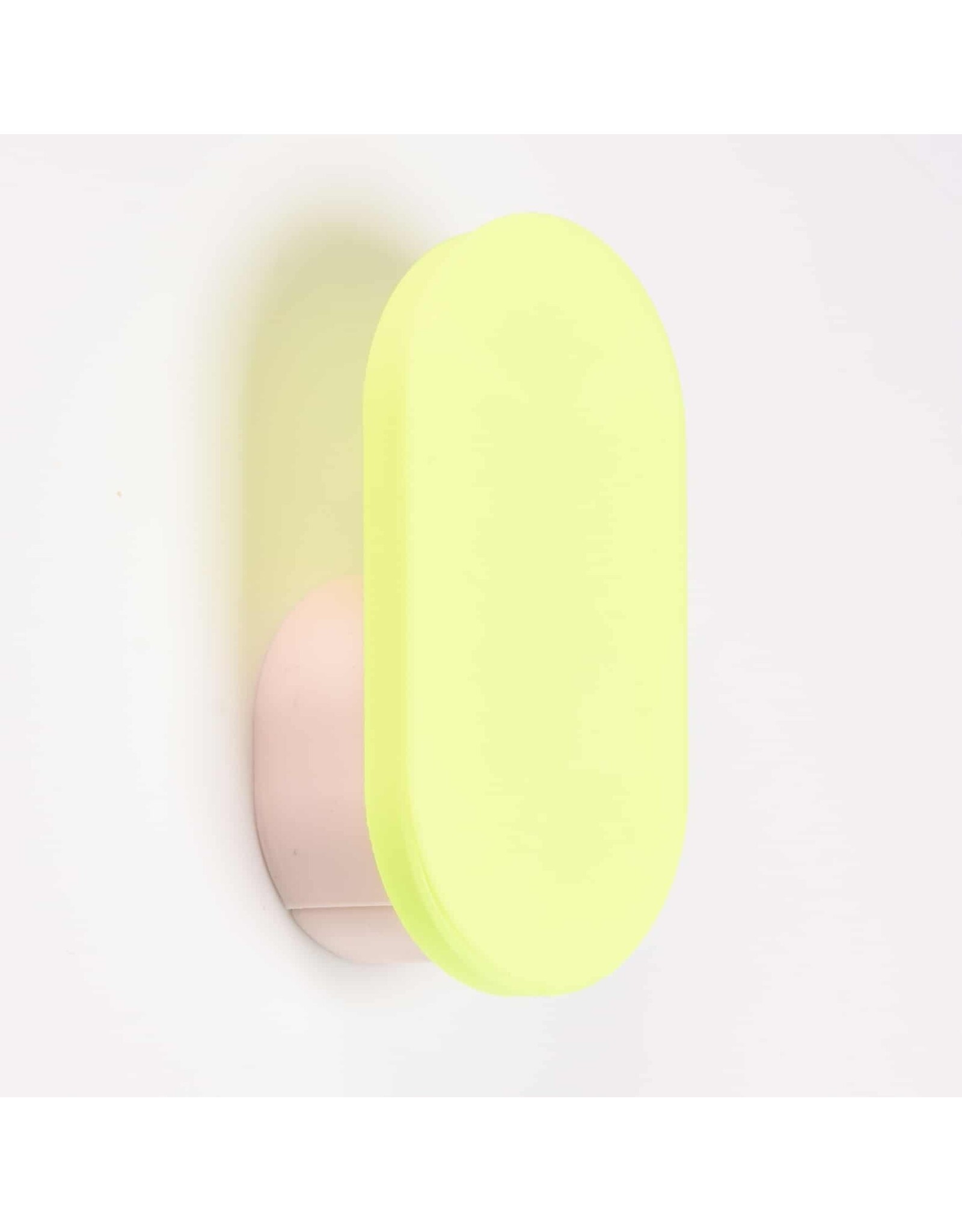 Studio Harm & Elke Printed Hook L , 13. Neon Yellow - 6,5 x 3,5cm