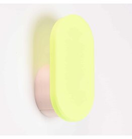 Studio Harm & Elke Printed Hook L , 13. Neon Yellow - 6,5 x 3,5cm