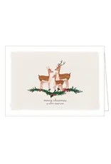 Studio Mie Kerstpakje - Merry Christmas and Happy New Year - 5 Wenskaarten + Enveloppen