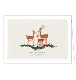 Studio Mie Kerstpakje - Merry Christmas and Happy New Year - 5 Wenskaarten + Enveloppen