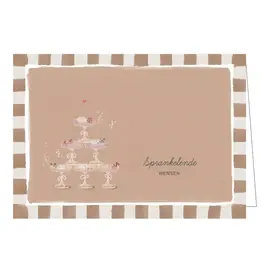 Studio Mie Kerstpakje - Sprankelende wensen - 5 Wenskaarten + Enveloppen