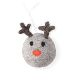 Aveva Kersthanger, Rendier - Grey - Ø 5cm