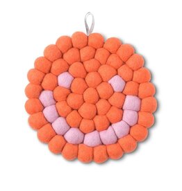 Aveva Onderzetter, Smiley - Grapefruit - Ø 17cm