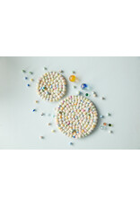 Aveva Onderzetter, Marble - Glass marble - Ø 17cm