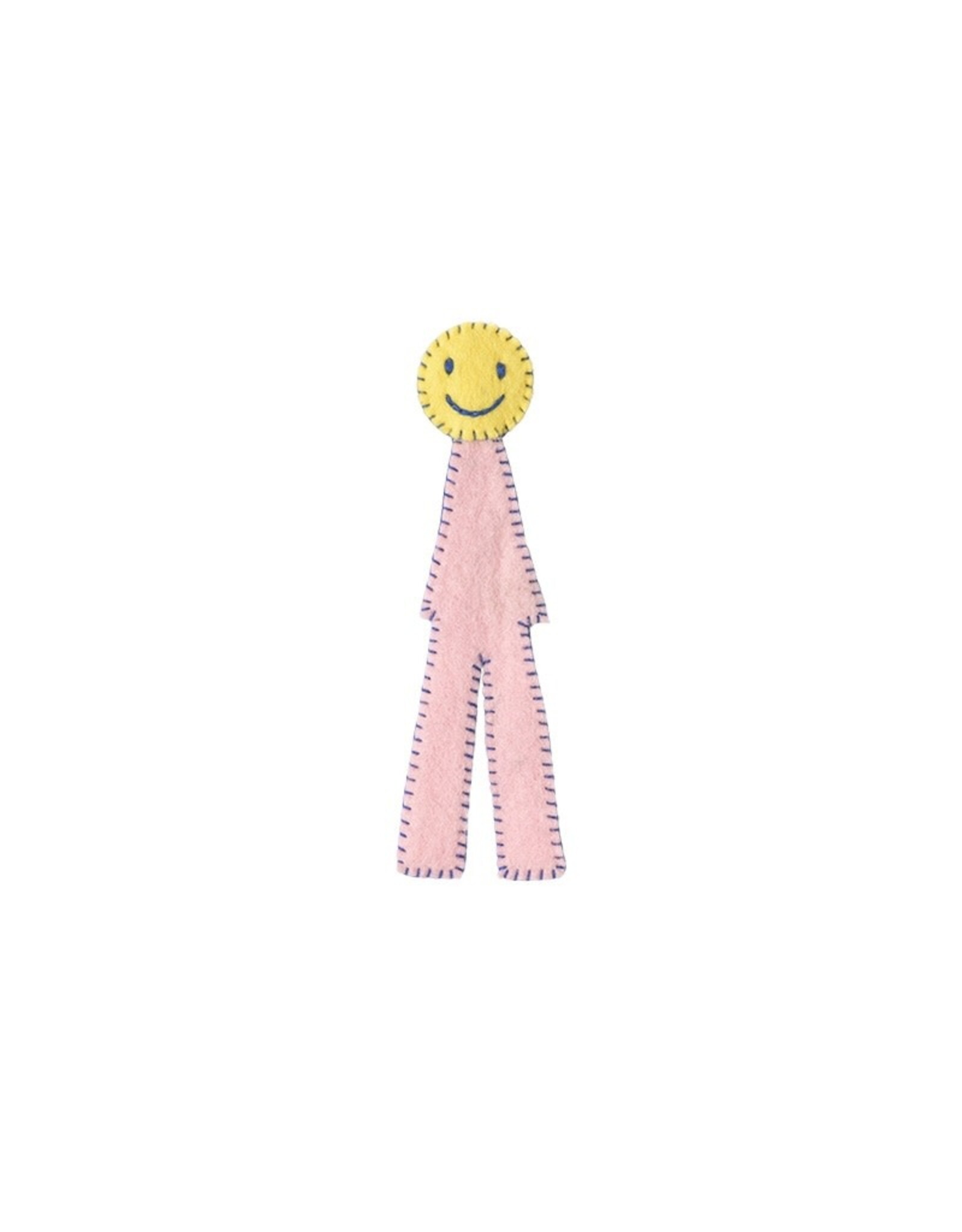Aveva Happy Bookmark, Pink - 20x6 cm