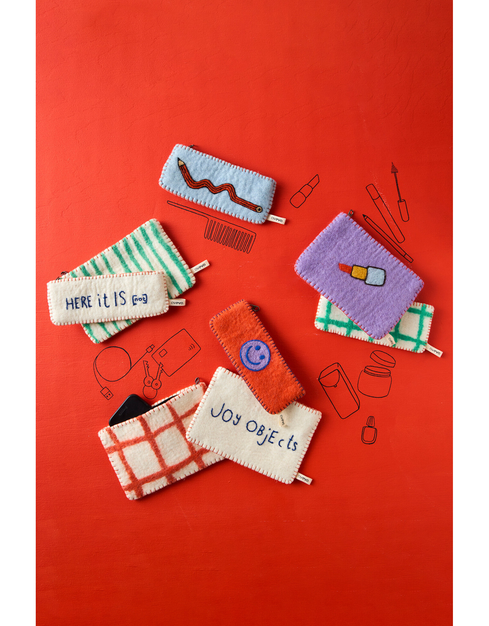 Aveva Just in Case M - Lipstick - 22x15 cm