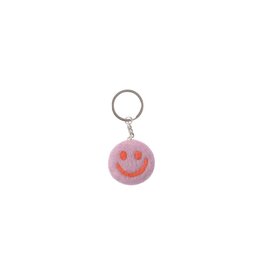 Aveva Sleutelhanger, Smiley - Rose - Ø 4,5