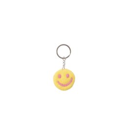 Aveva Sleutelhanger, Smiley - Lemon - Ø 4,5