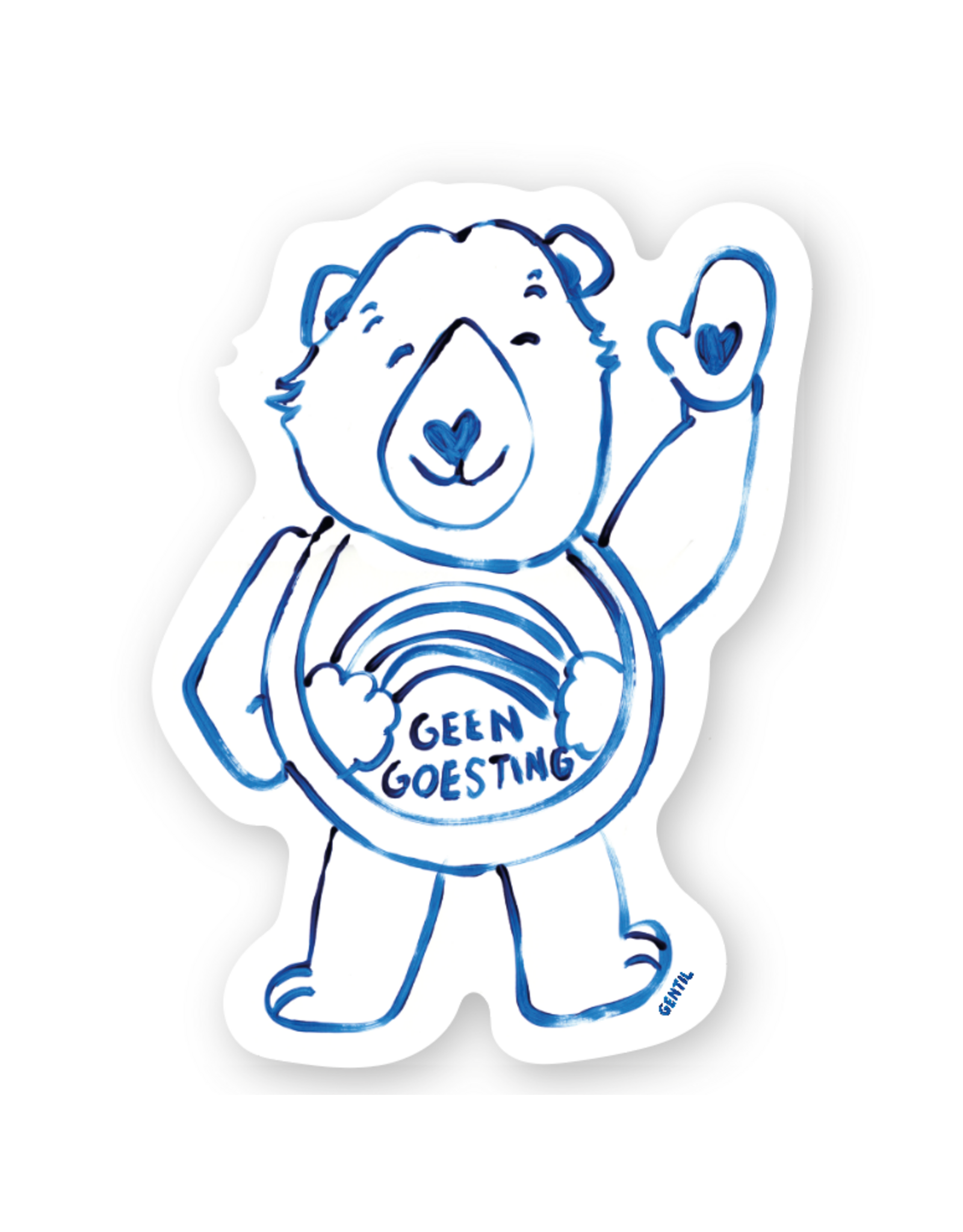 Gentil Sticker - Geen Goesting