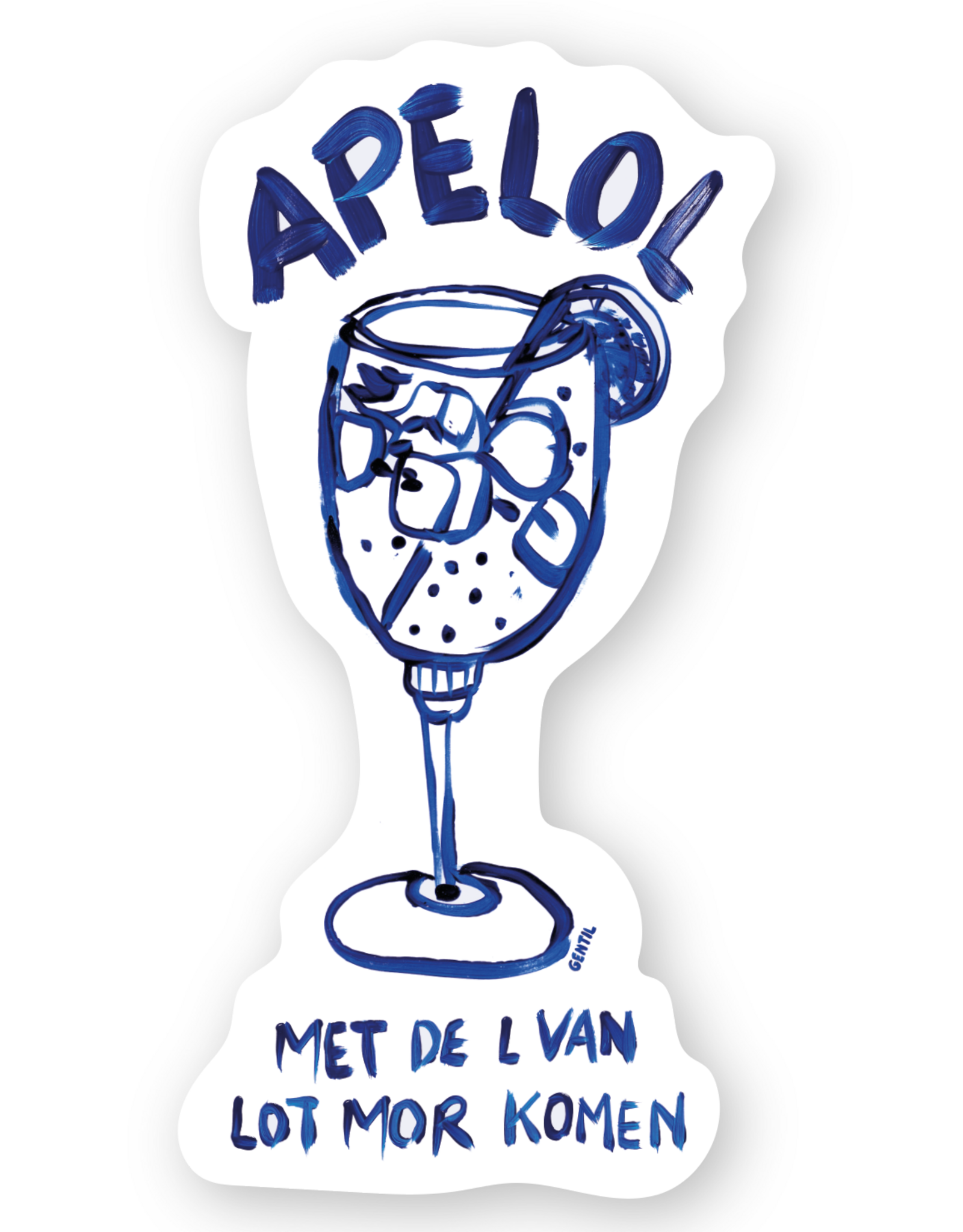 Gentil Sticker - Apelol