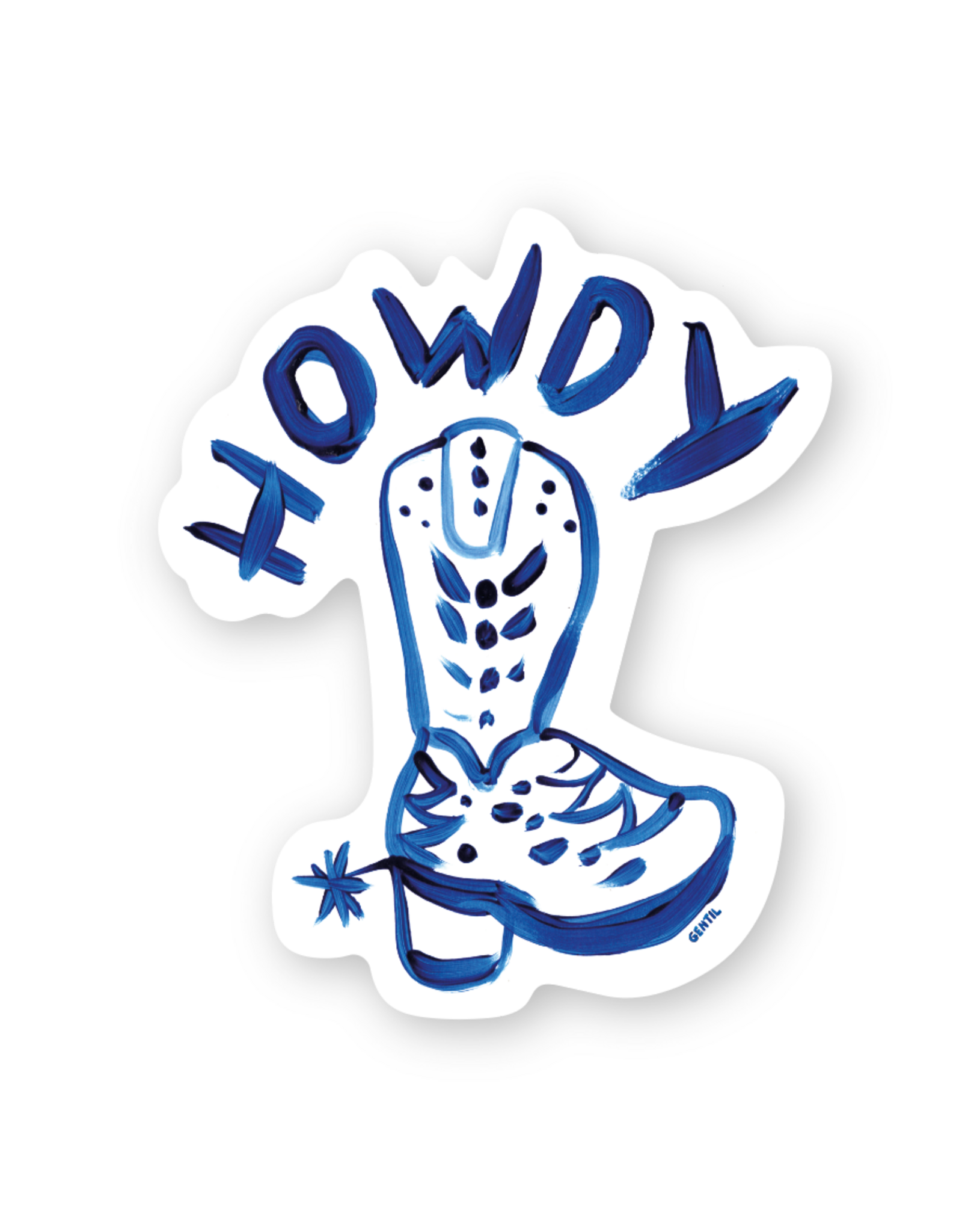 Gentil Sticker - Howdy