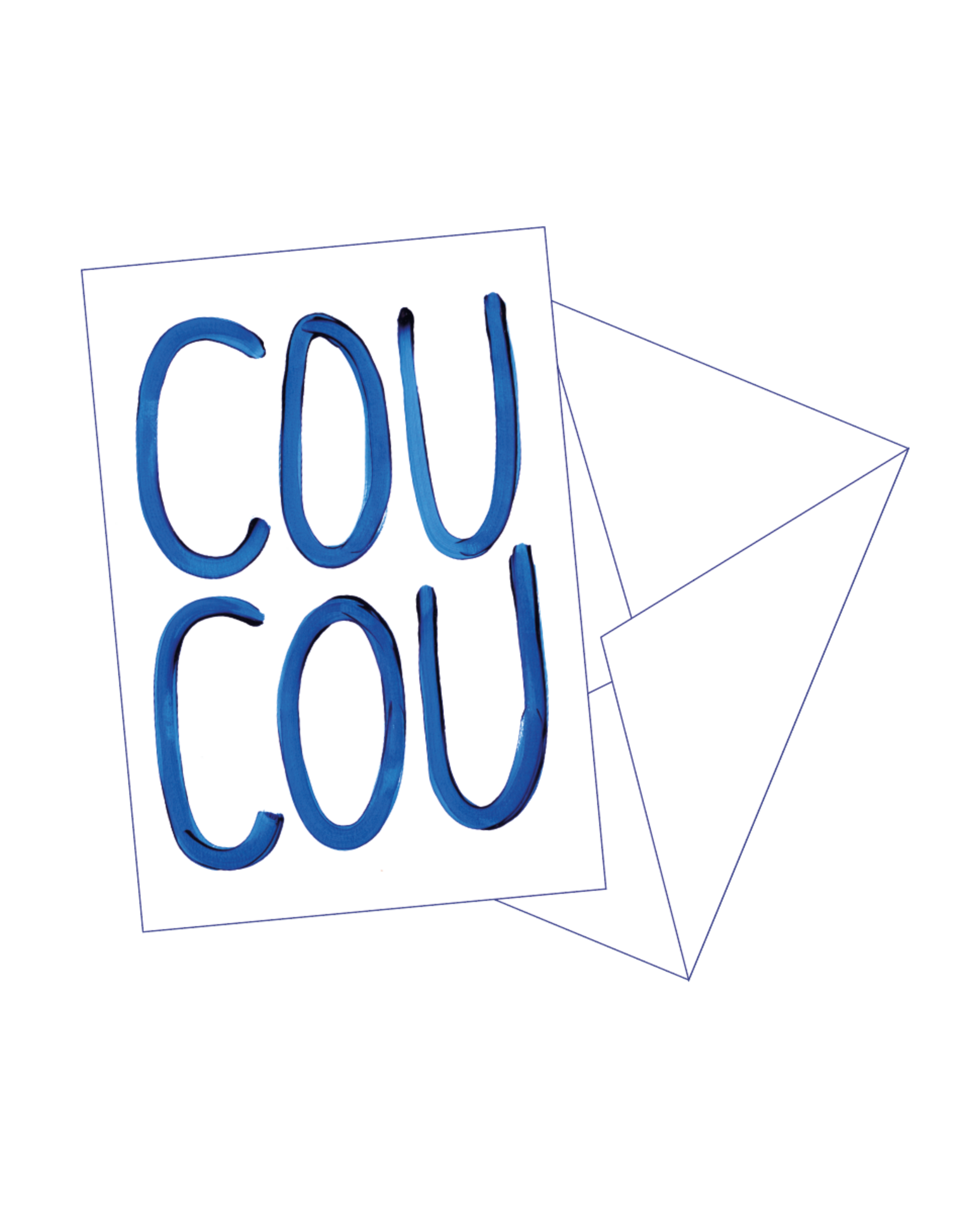 Gentil Wenskaart - Cou Cou - Postkaart + Envelop