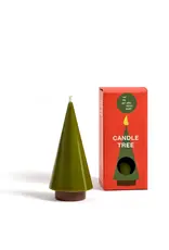Not the girl who misses much Kaars, Tree S - Olive - Ø 5 x 10,7 cm