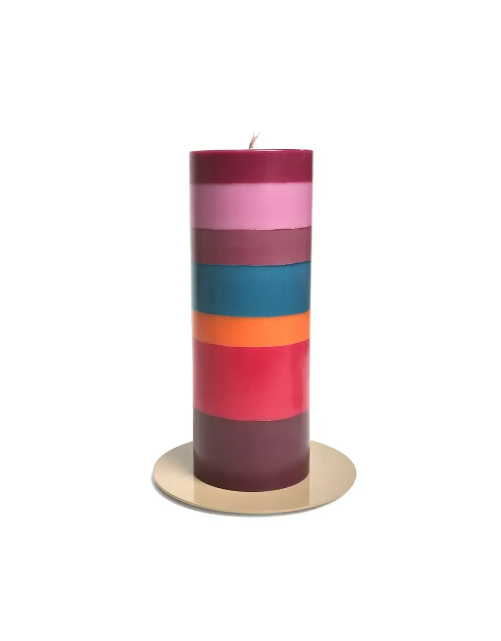 Not the girl who misses much Pillar Kaars, Quality - Ø 7,5. x 20 cm