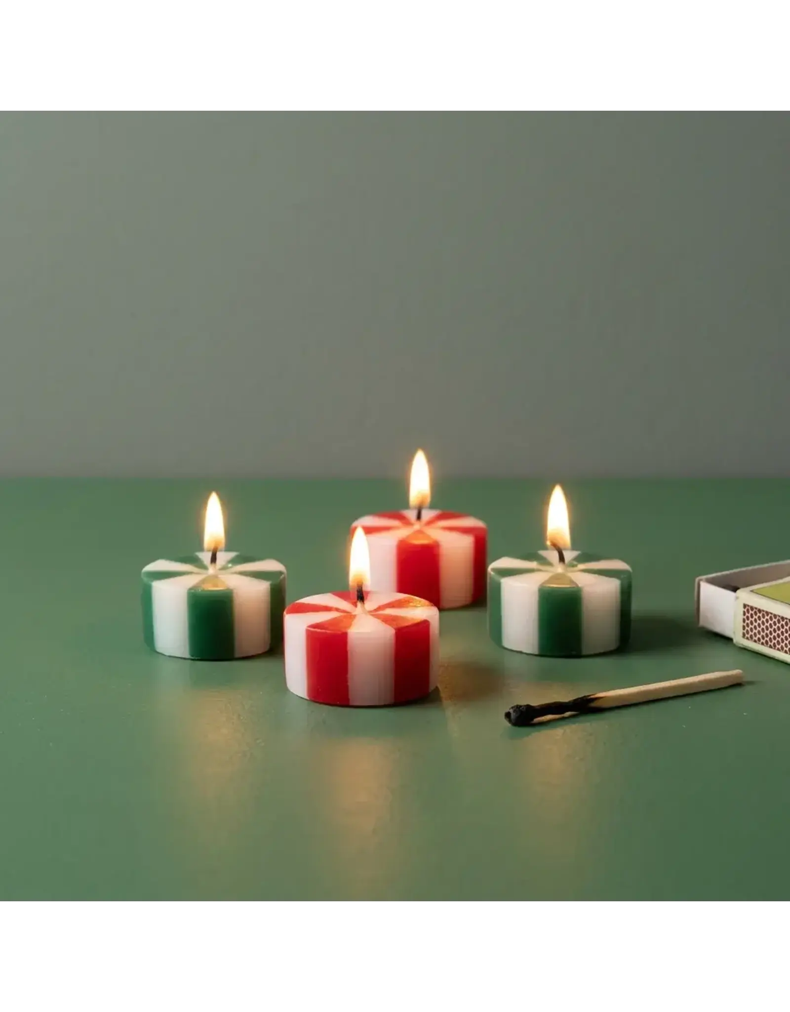 Not the girl who misses much Bon Bon Kaarsjes, Xmas - 8st - Ø 2,7cm