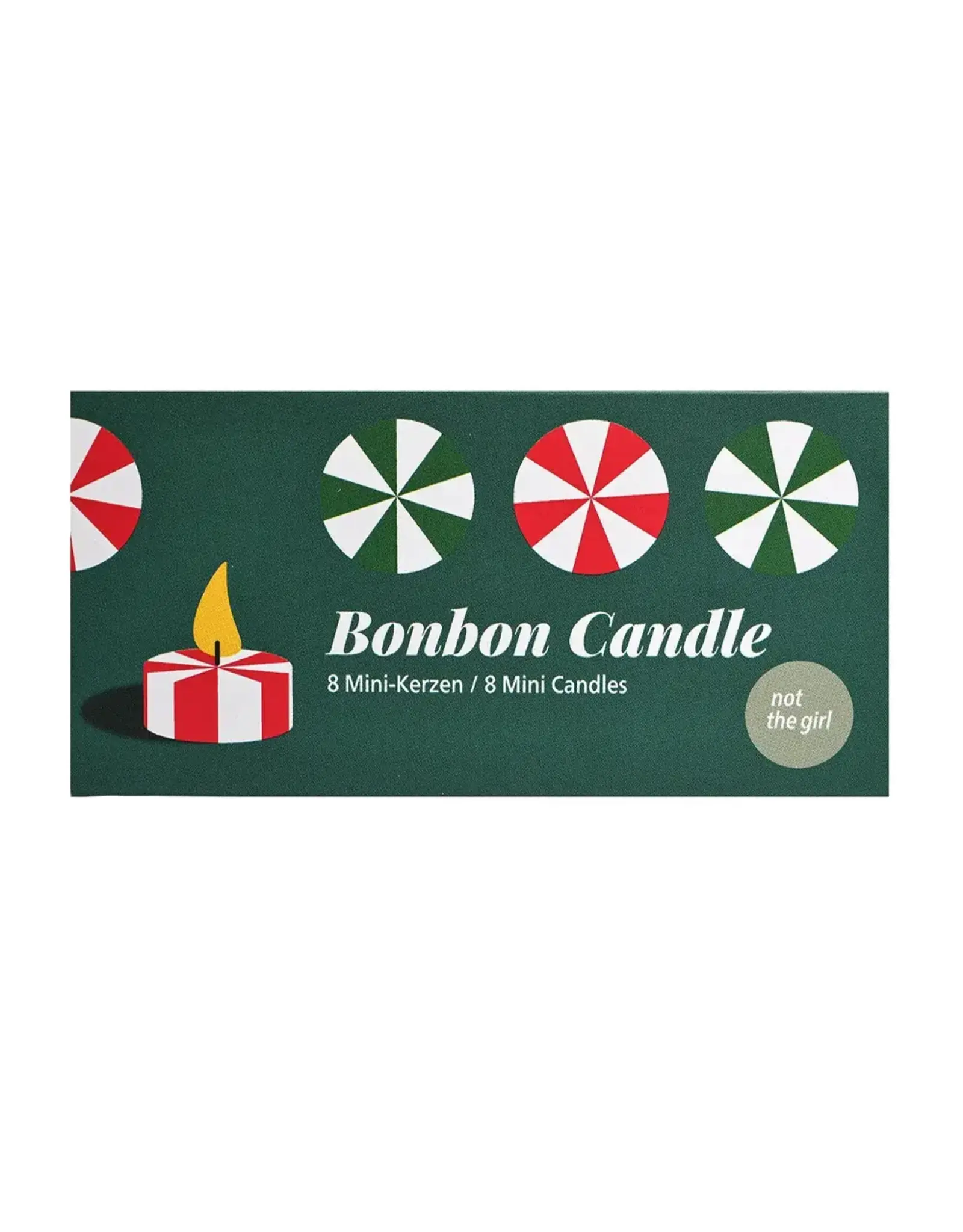 Not the girl who misses much Bon Bon Kaarsjes, Xmas - 8st - Ø 2,7cm