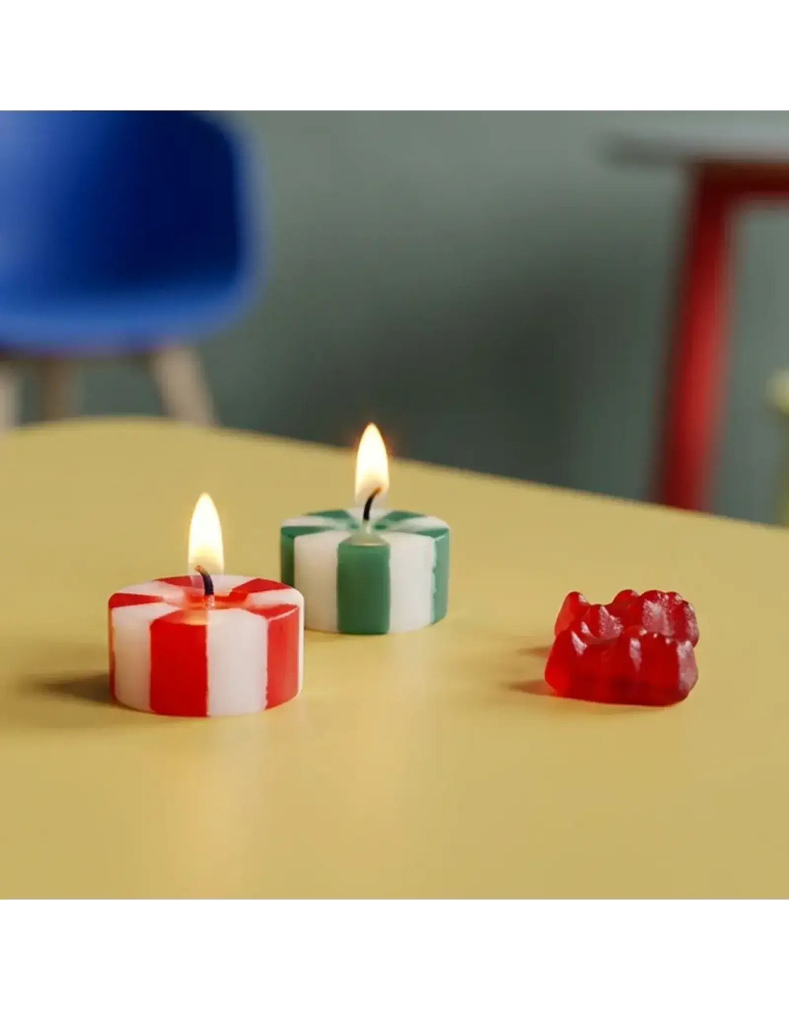 Not the girl who misses much Bon Bon Kaarsjes, Xmas - 8st - Ø 2,7cm
