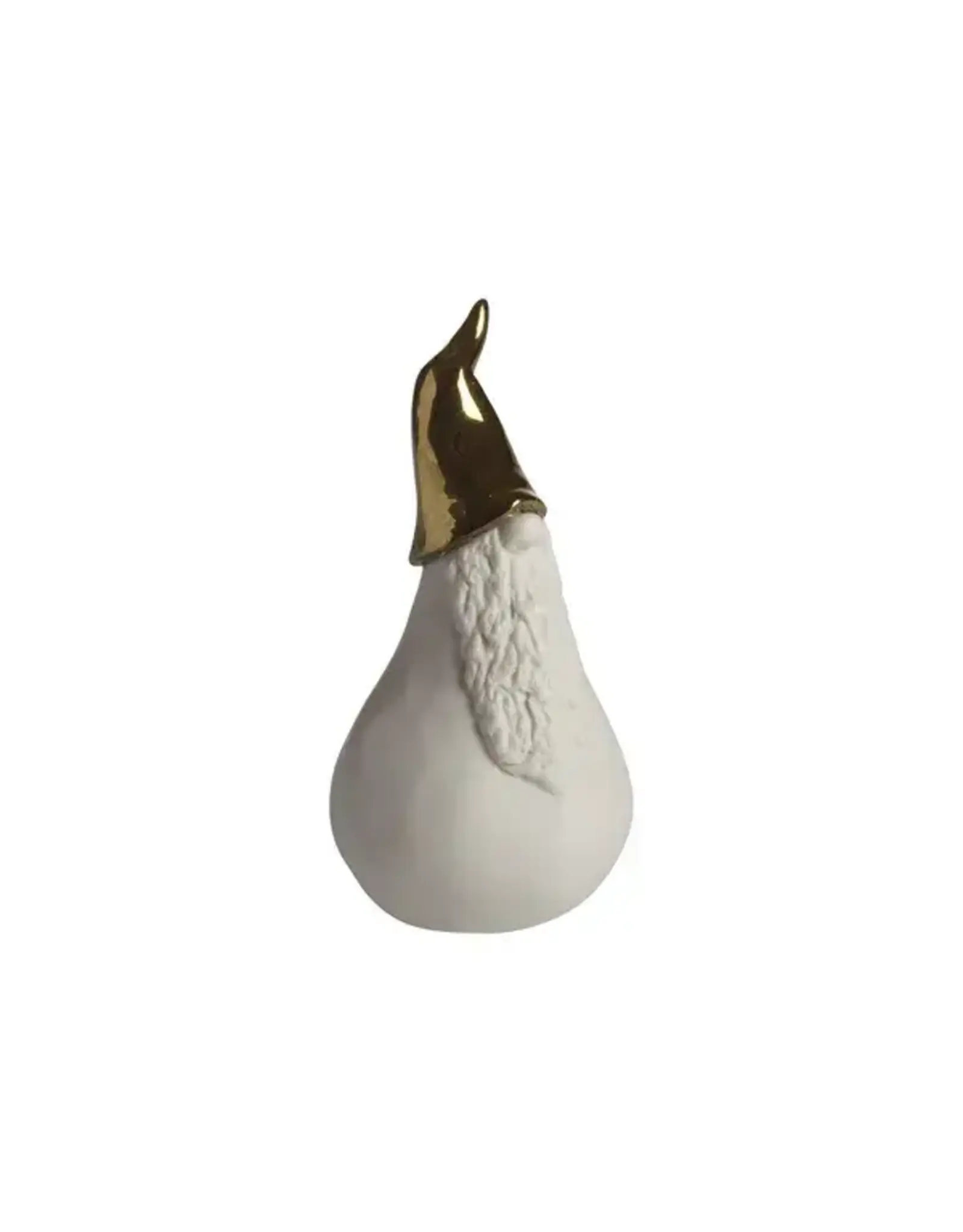 Nääsgränsgården Santa M - Wit/Goud - H 10cm