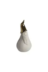Nääsgränsgården Santa M - Wit/Goud - H 10cm