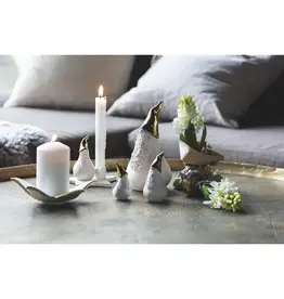 Nääsgränsgården Santa L - Wit/Goud - H 19cm