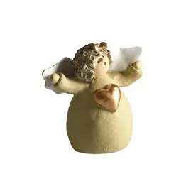 Nääsgränsgården Engel S - Gouden Hartje - H 6 cm