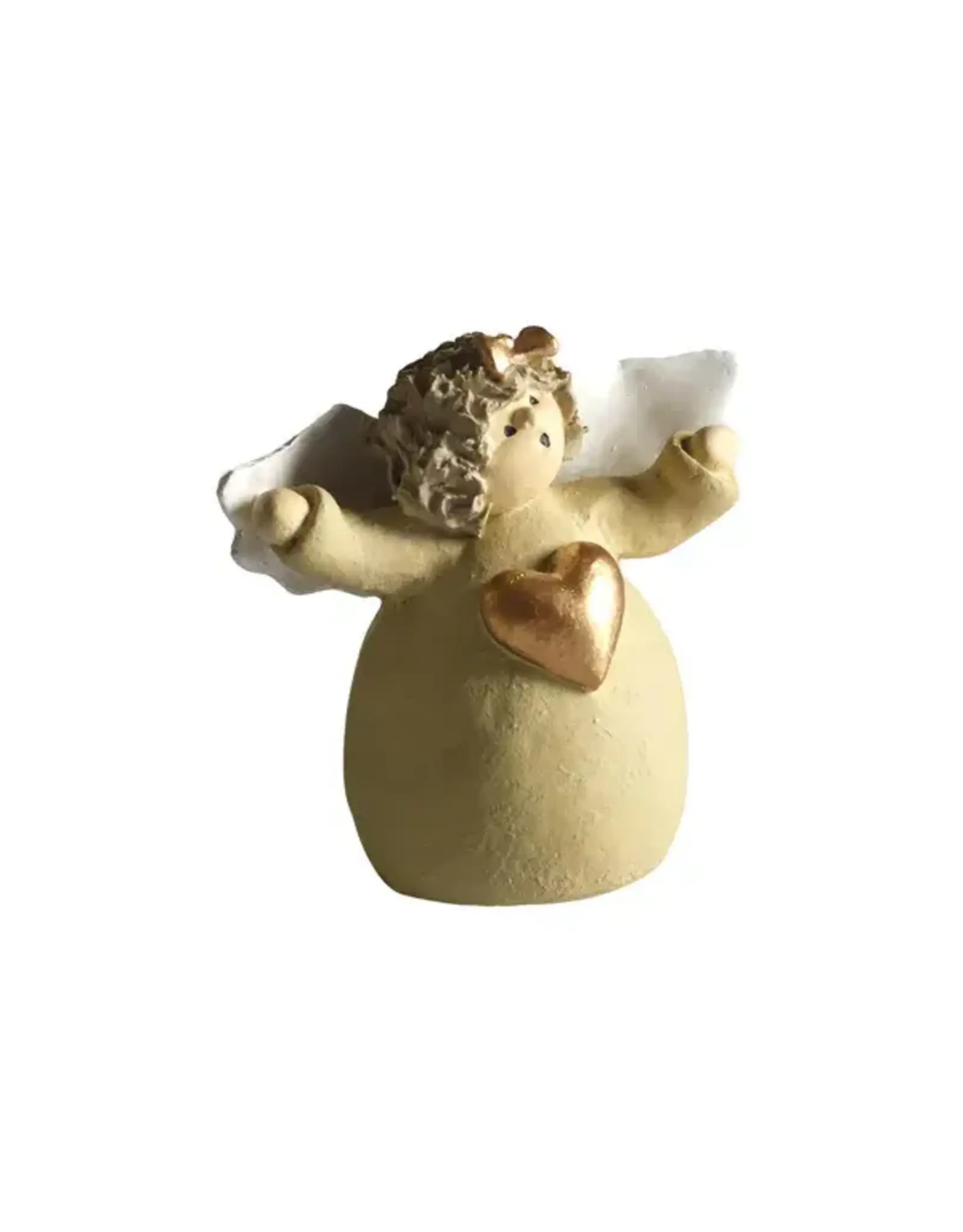 Nääsgränsgården Engel S - Gouden Hartje - H 6 cm