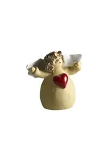 Nääsgränsgården Engel S - Rood Hartje - H 6 cm