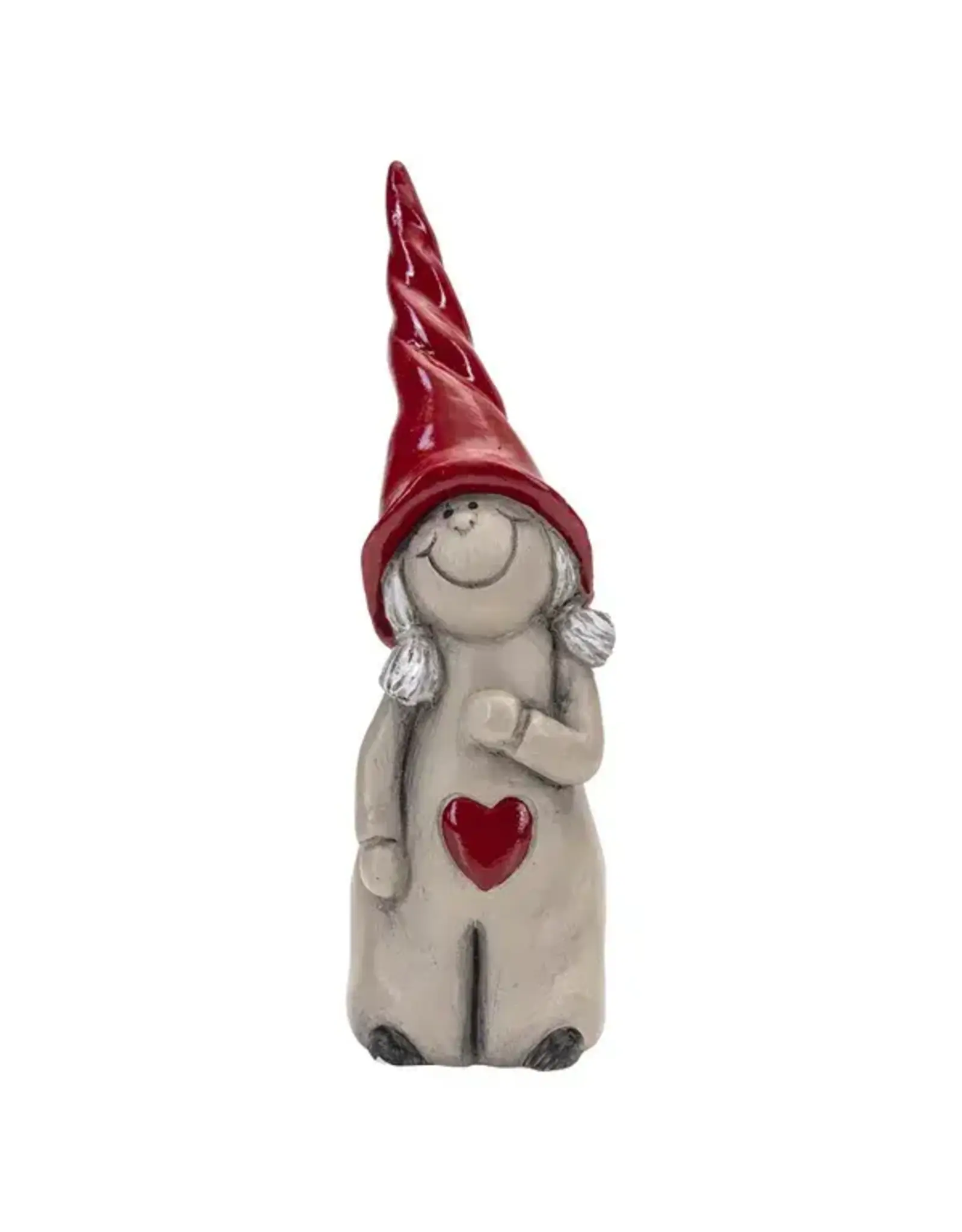 Nääsgränsgården Peek-a-boo Santa Girl - H 14 cm