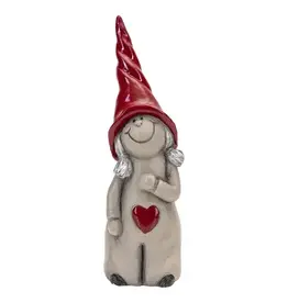 Nääsgränsgården Peek-a-boo Santa Girl - H 14 cm