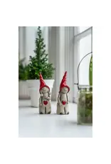 Nääsgränsgården Peek-a-boo Santa Boy - H 14 cm
