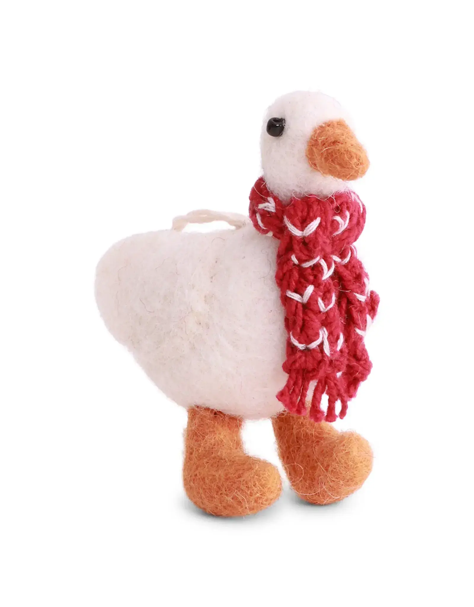 Gry & Sif Gans met Sjaal - 6x3 cm